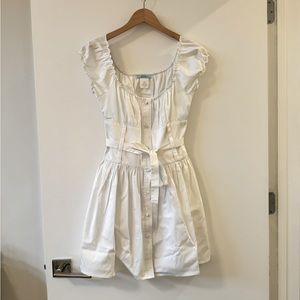 Marciano White Graduation Dress